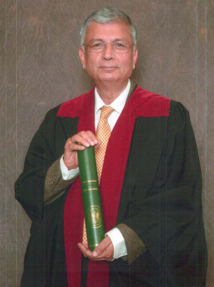 The FRCP Degree of Dr. Ashok Sarin